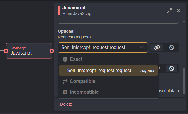 Selecting a reference.